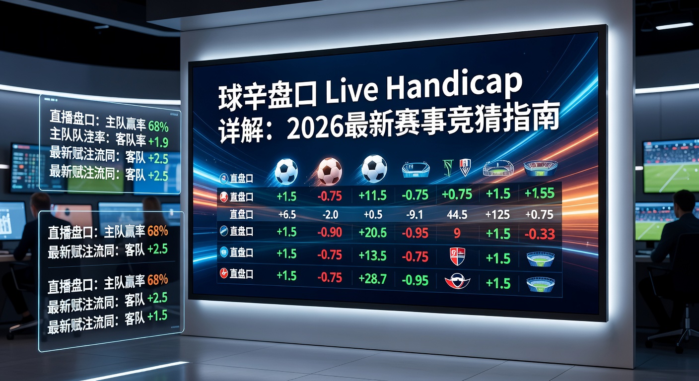滚球盘口 Live Handicap 分析指南