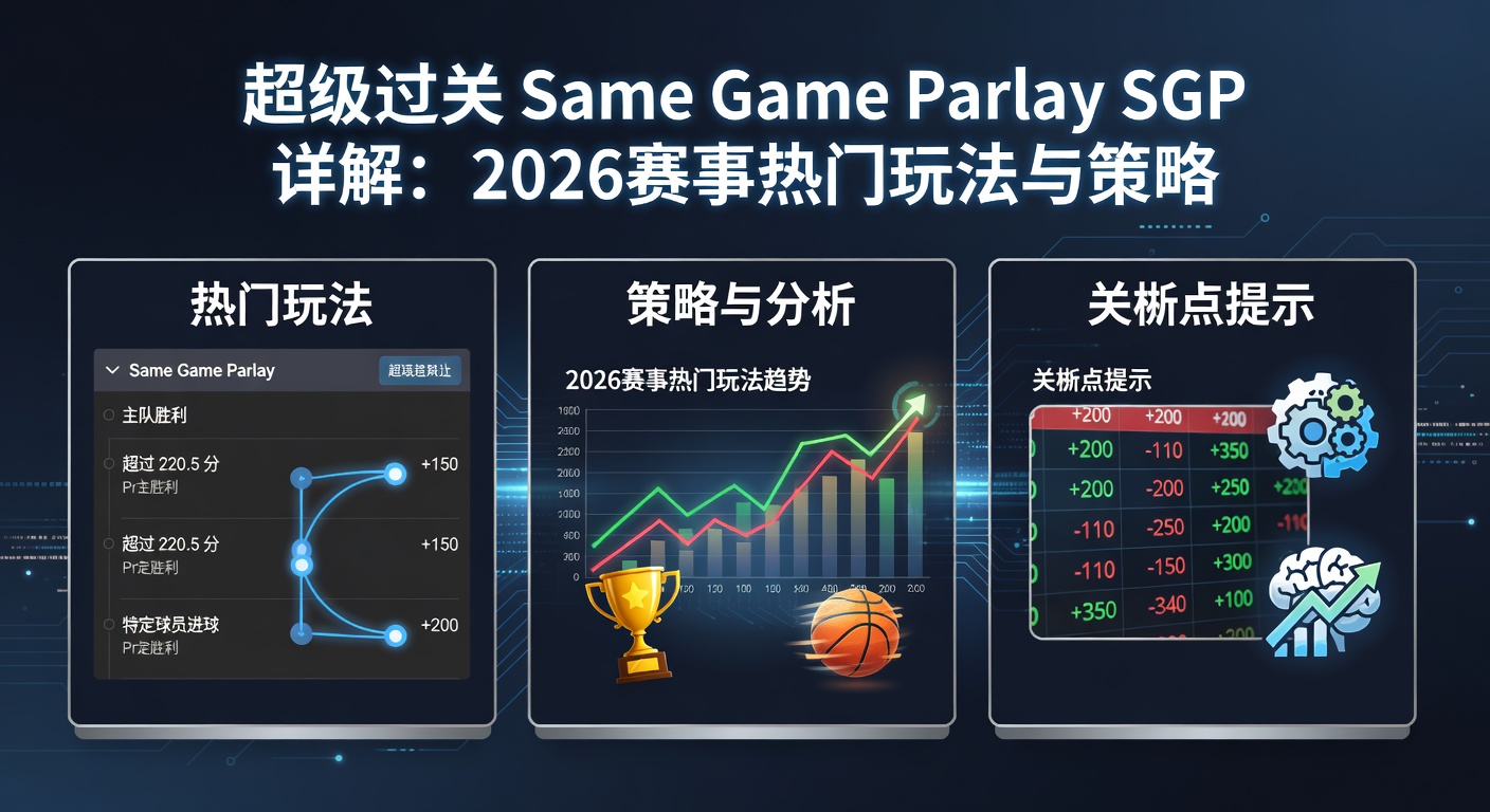 超级过关 Same Game Parlay SGP 玩法详解