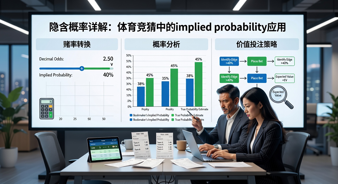 隐含概率(Implied Probability)在体育竞猜中的计算与应用