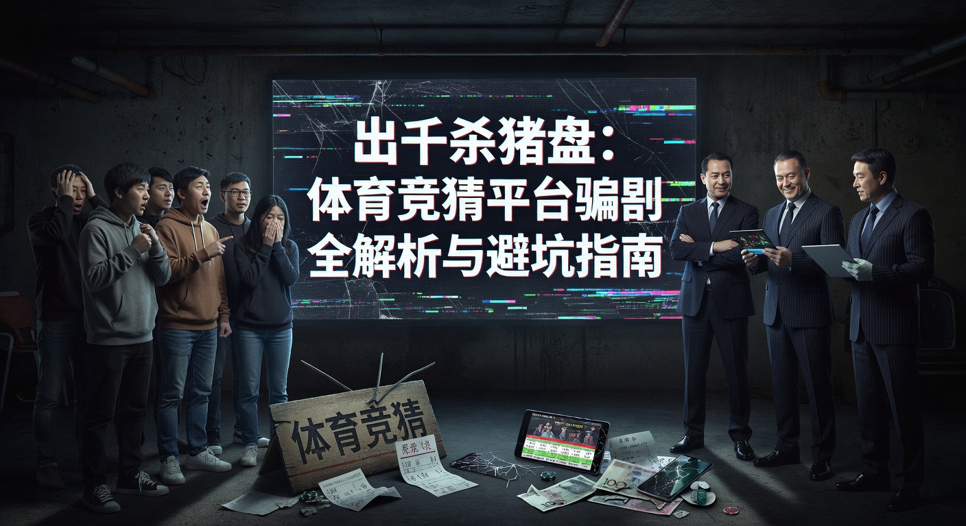 出千杀猪盘体育竞猜骗局：球迷避坑全攻略