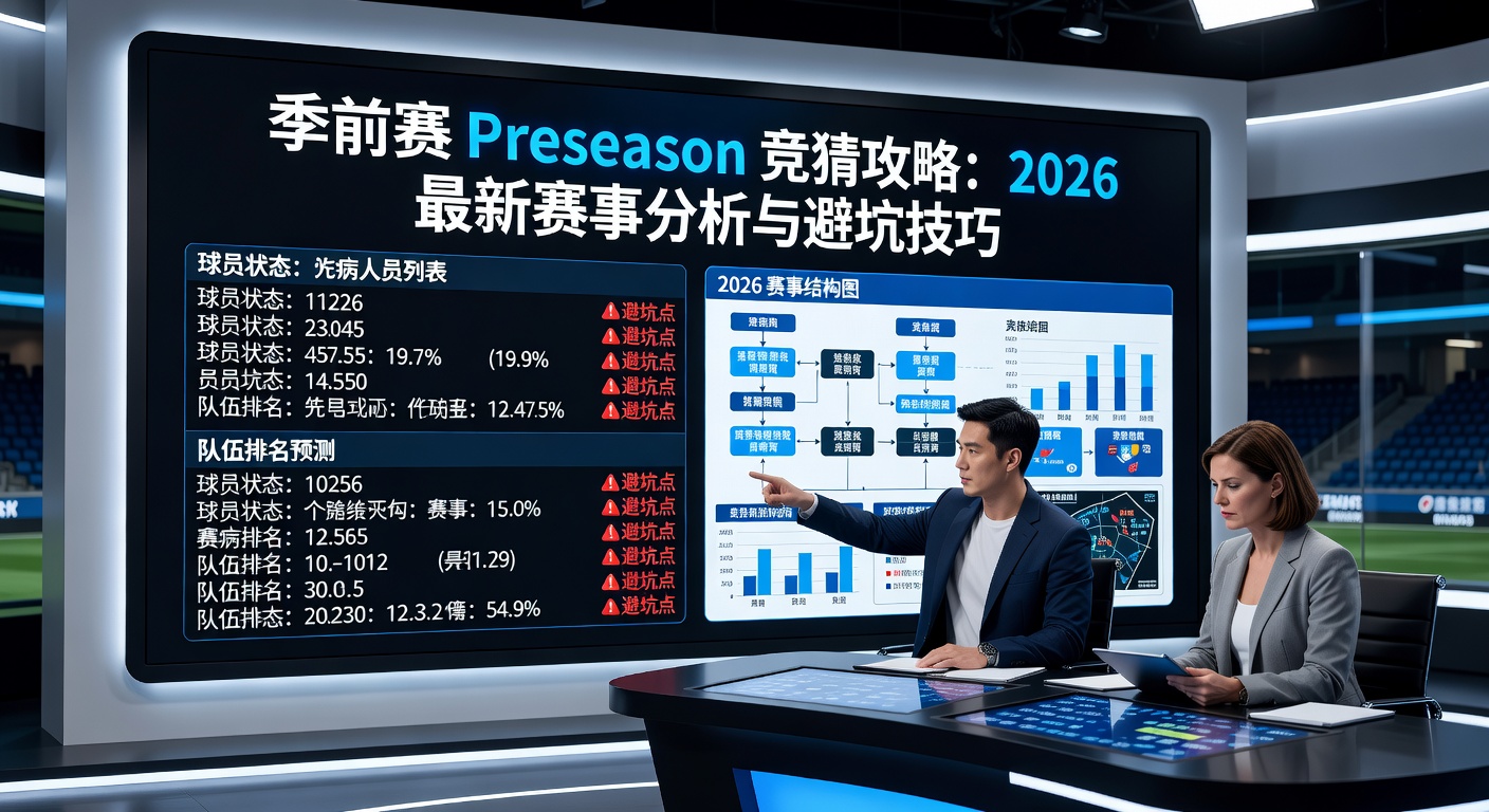 2026年季前赛竞猜全攻略：赛事分析与理性策略