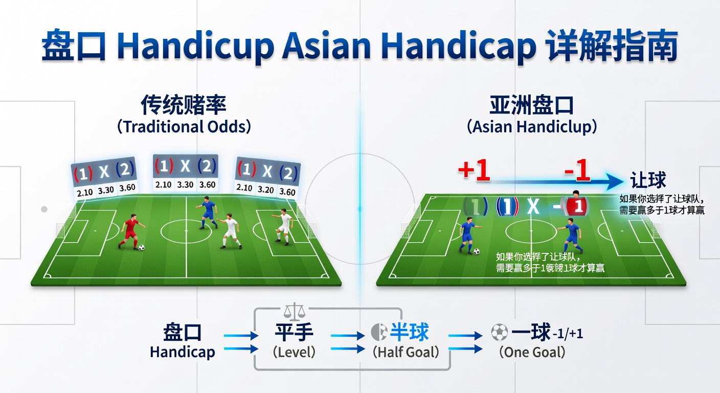 盘口 Handicap Asian Handicap 详解