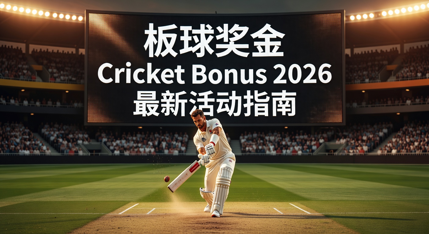 板球奖金 Cricket Bonus 2026最新活动指南
