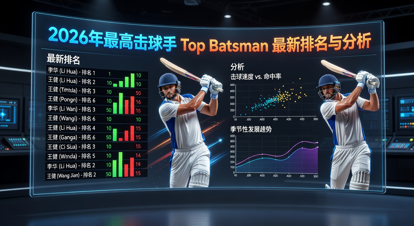 2026年最高击球手 Top Batsman 最新排名